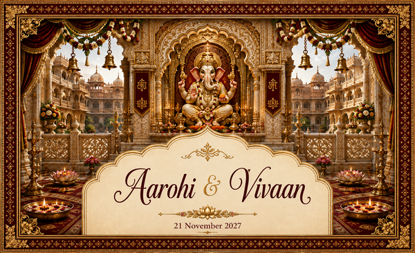 Ganesh Rajwada Darbar personalized Antarpat