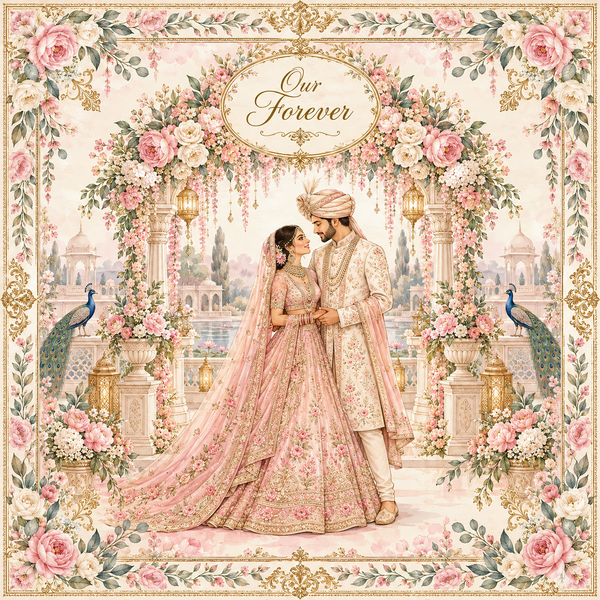 Couple Story Hastmelap Rumal design 05