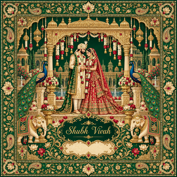 Couple Story Hastmelap Rumal design 06