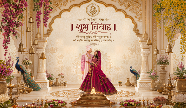 Royal Bride Shubh Vivah Antarpat with Palace Arch Design (SE-AP-76)
